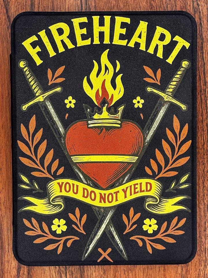 Fireheart – “You Do Not Yield” Kindle Case for wholesale by Charmed by Nathalie Ann