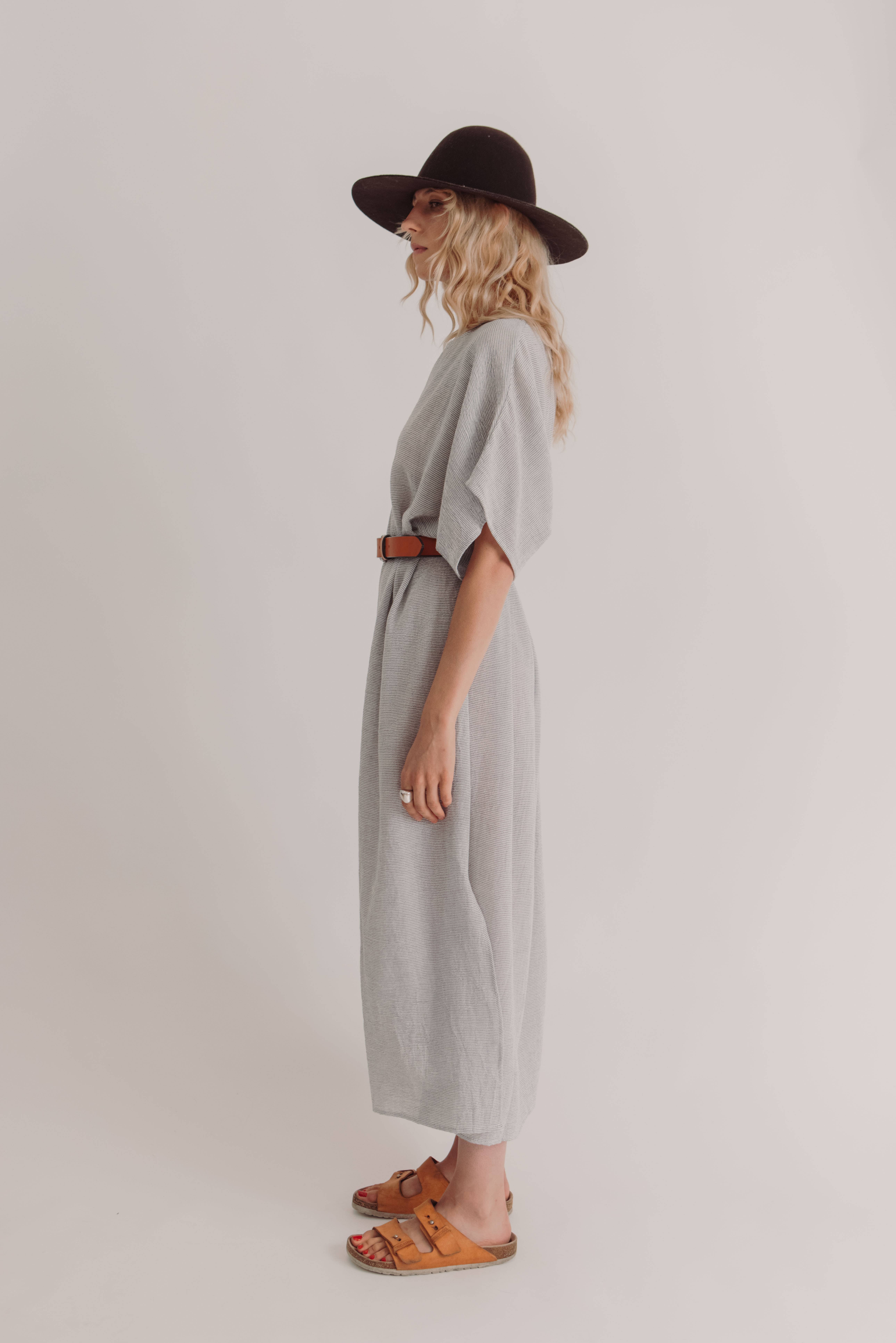 loom.ist – Vestido - Mulher por atacado – Vestido Kaftan Sile21