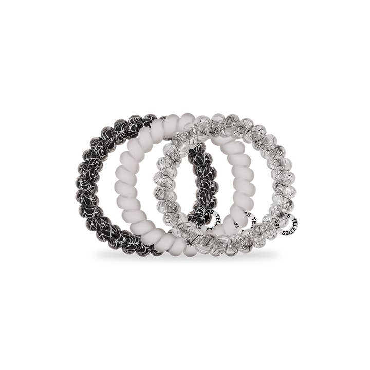 TELETIES - Wholesale Hair Tie - Spiral Hair Coils | Large | Webbed Hair Ties1