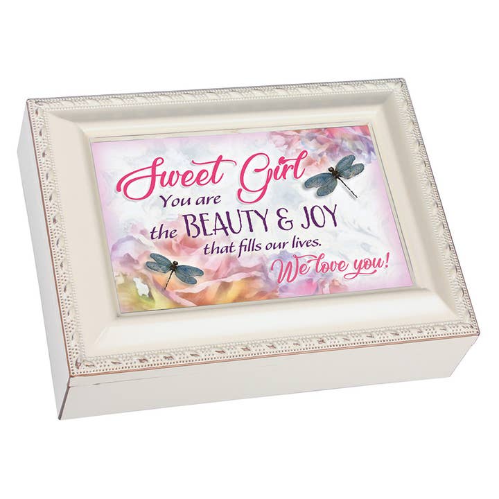 Sweet Girl You Are Music Box for wholesale by Cottage Garden