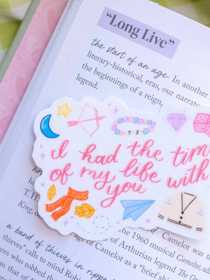 Adesivo Ispirato al Tour di Eras per la vendita all'ingrosso da parte di Hanstan Studio