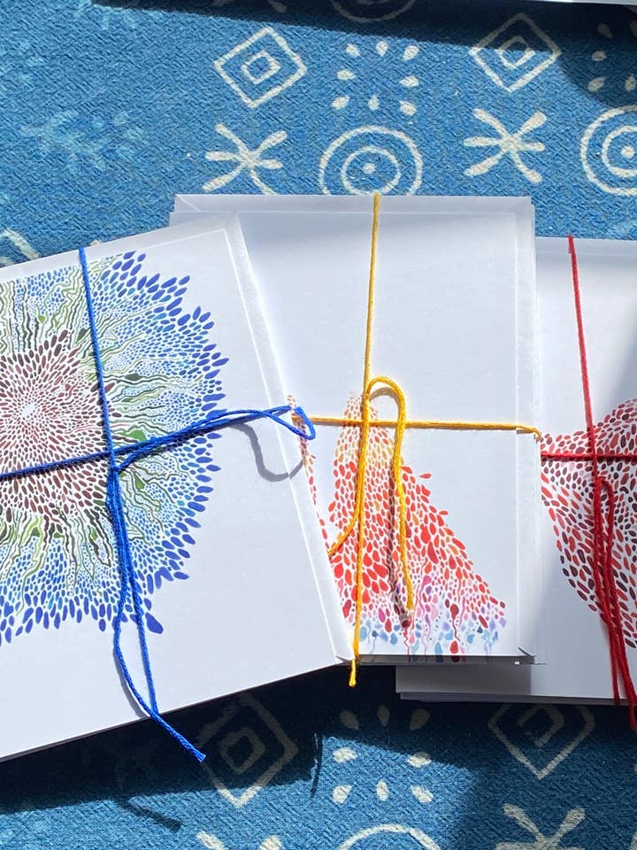 Fine Art Note Cards for wholesale by Elephant Shoe Studio