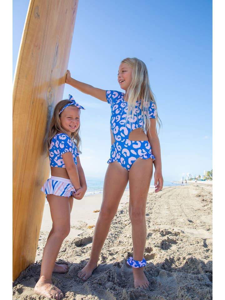 Blueberry Bay - Wholesale One Piece Swimsuit - Kids - Villamare One Piece Swimsuit24