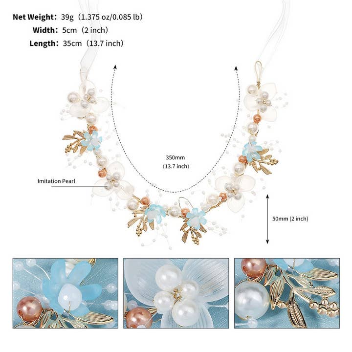 ACCITY - Wholesale Tiara - Women's - VINTAGE PEARL BRIDAL HAIR ACCESSORIES_CWAHA2798