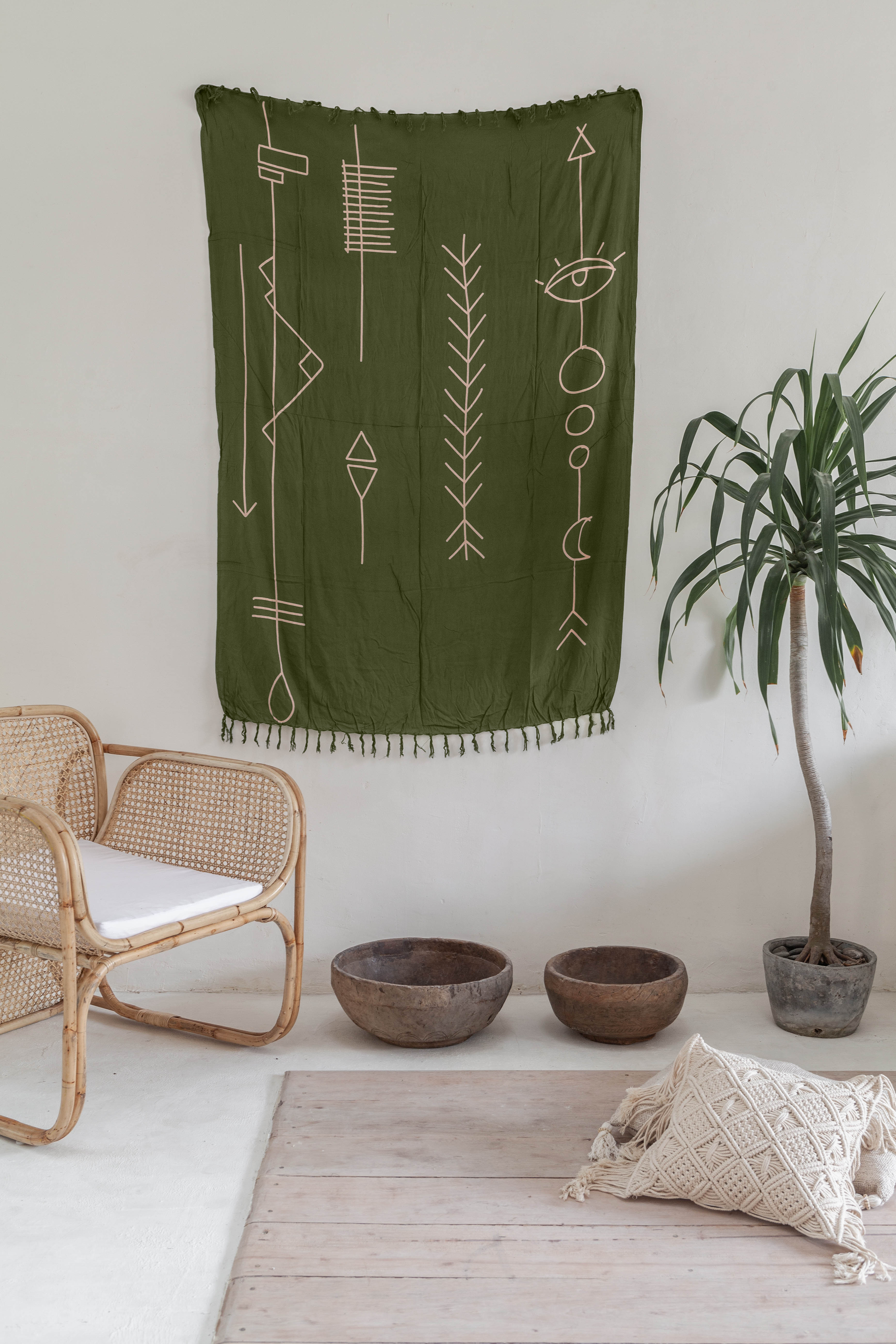 Village Thrive - Wholesale Tapestry/Textile - Abstract Tapestry6