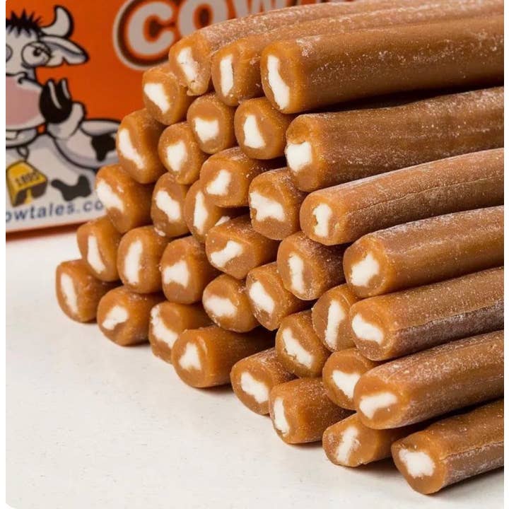 O'Shea's Candies Sweet Shop - Wholesale Caramel - Nostalgic 1984 GOETZ CARAMEL Cow 🐮Tales® 100ct w/Tumbler 2