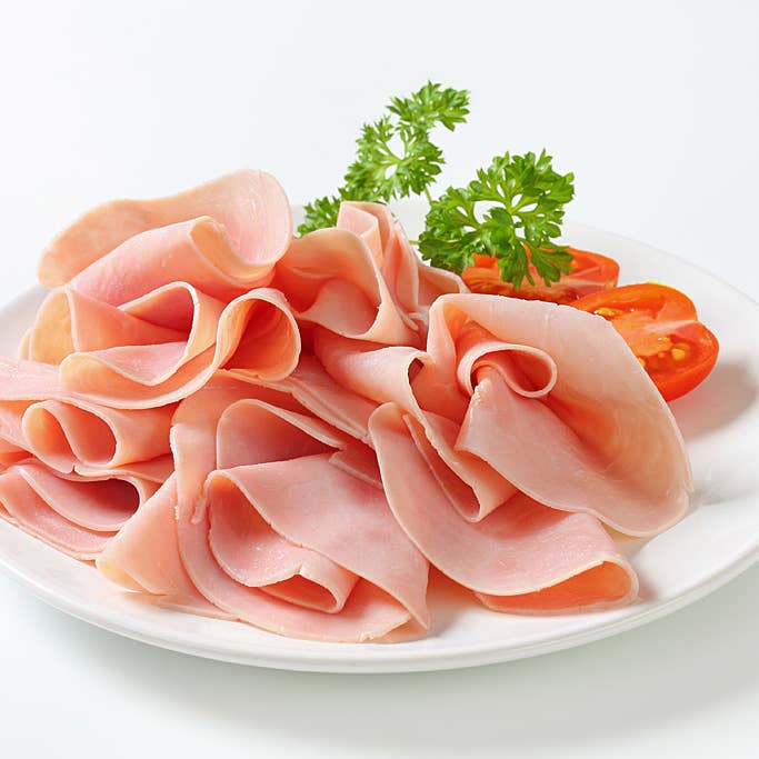 Delicatessen Spanish Food - Wholesale Ham - York Ham Cream. Single dose 23 g - 18 units per box