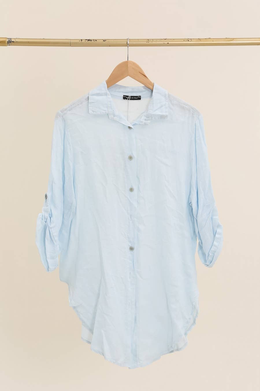 la maison des fibres naturelles - Wholesale Button Down Shirt - Women's - 100% linen shirt 62015929