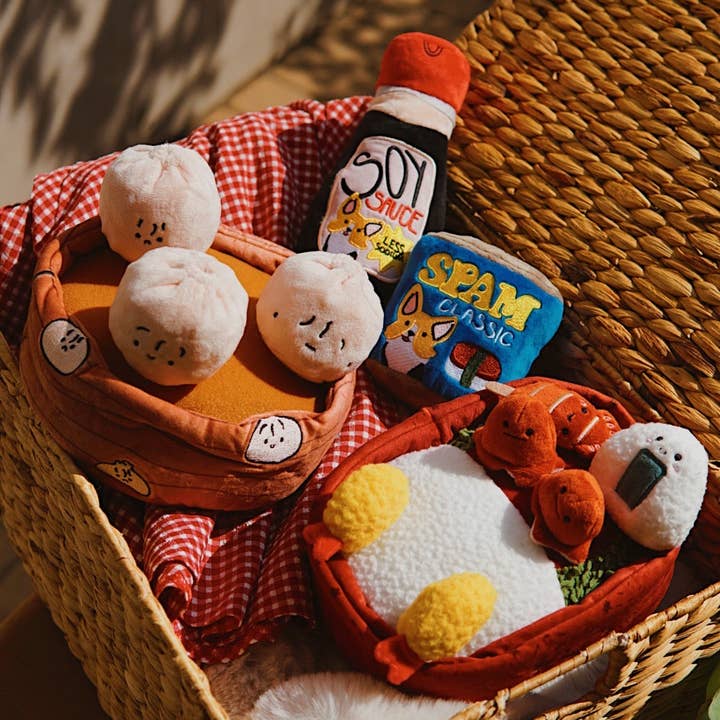 Woof & Co. - Wholesale Pet Plush Toy - Dog - Dim Sum Dumplings7