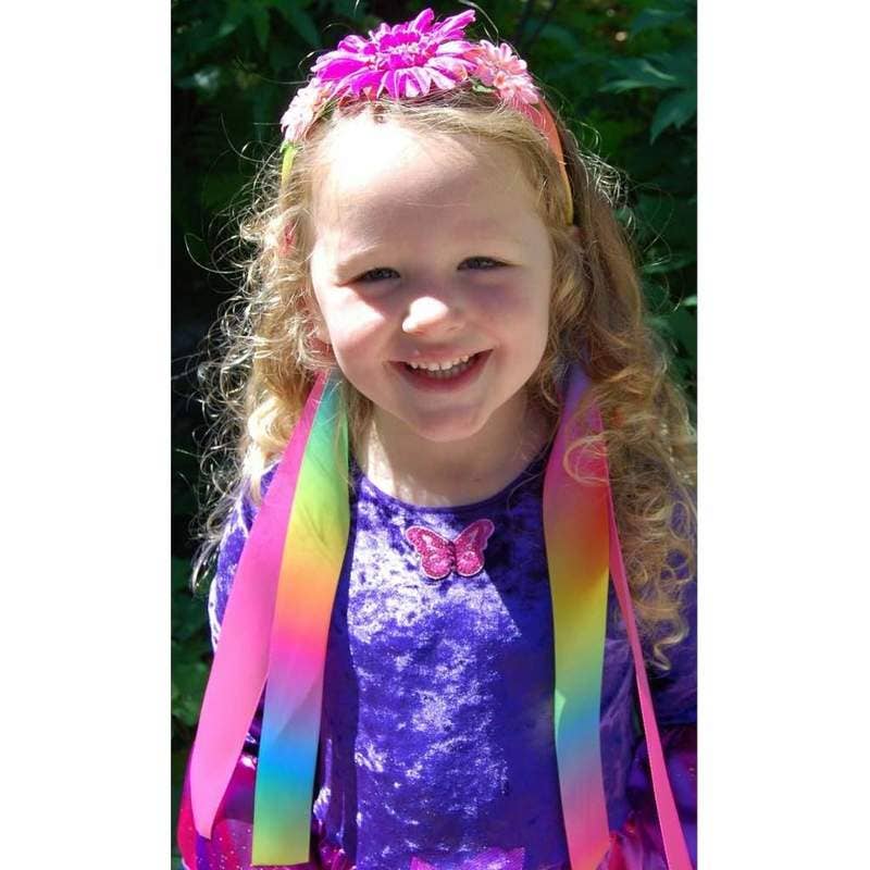 Fairy Finery Inc - Vendita all'ingrosso Fascia per capelli - Bambini - Fascia per capelli - Rainbow Ribbon per bambini0