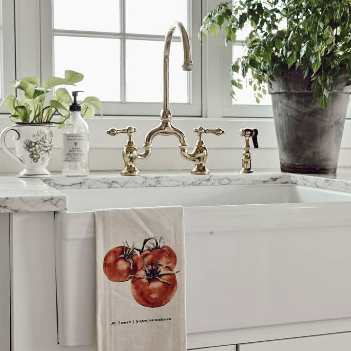 DWELL Home Shoppe - Wholesale Tea Towel - Fruits/Veggies in Color Tea Towel9