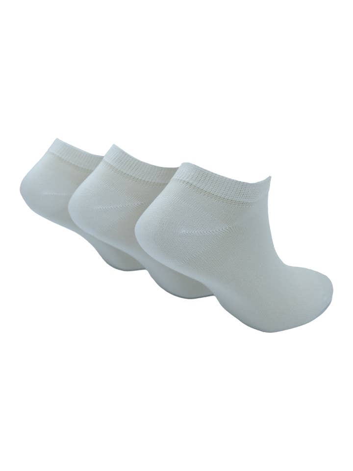 The SockMaker - Wholesale Sokken - Heren - Bamboo Heren - Sneakers (3 Paar Verpakking)1