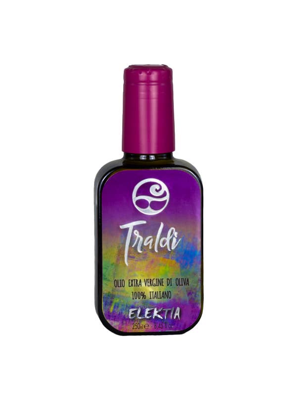Elektia Extra Virgin Olive Oil 250 ml bottle for wholesale by Olio Traldi di Boni Francesca