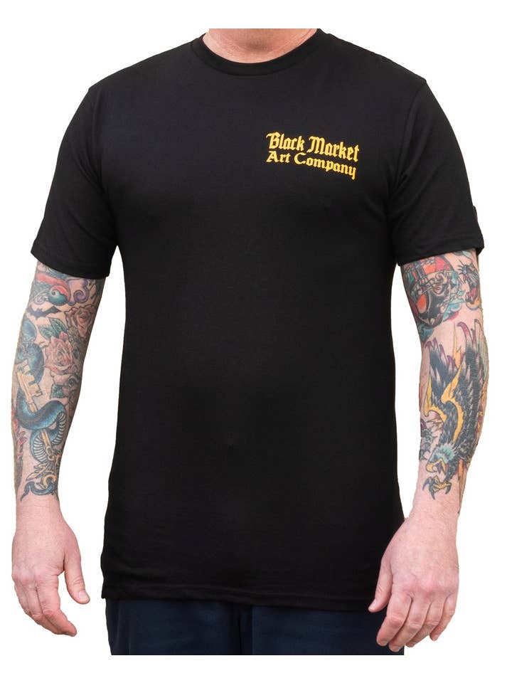 Black Wolf Speed - Men's Graphic Tee for wholesale on Faire