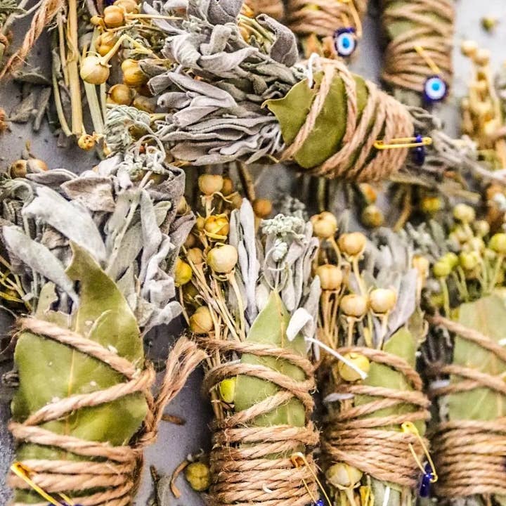 NAVA – wholesale Sage bundle – Handcrafted Herbal Incense Bundle – Natural Cleansing