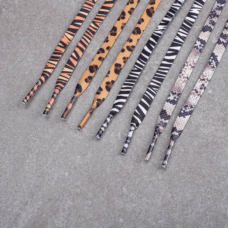 Funkyrel® Atzbranding Limited - Wholesale Schoenveters - Uniseks - Veter met dierprint - verkrijgbaar in meerdere kleuren5