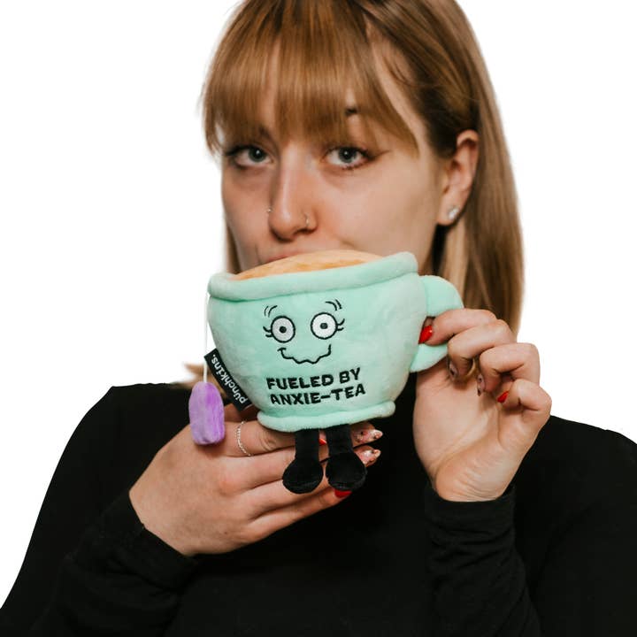 Punchkins - Wholesale Stuffed/Plush Toy - Kids & Baby - Plush Teacup Anxietea Soft Cuddly Perfect Toy Funny Cute
