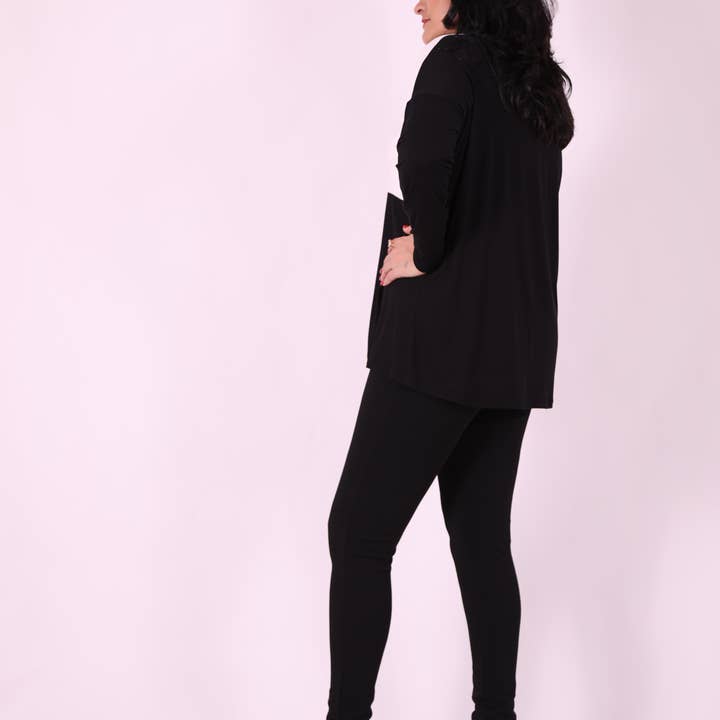 Torster & Ribeiro, Lda - CurvyShion – Engroshandel Pullover - Dame – CurvyShion let trøje med bred højhalset hals og tern - str. L til 6XL2