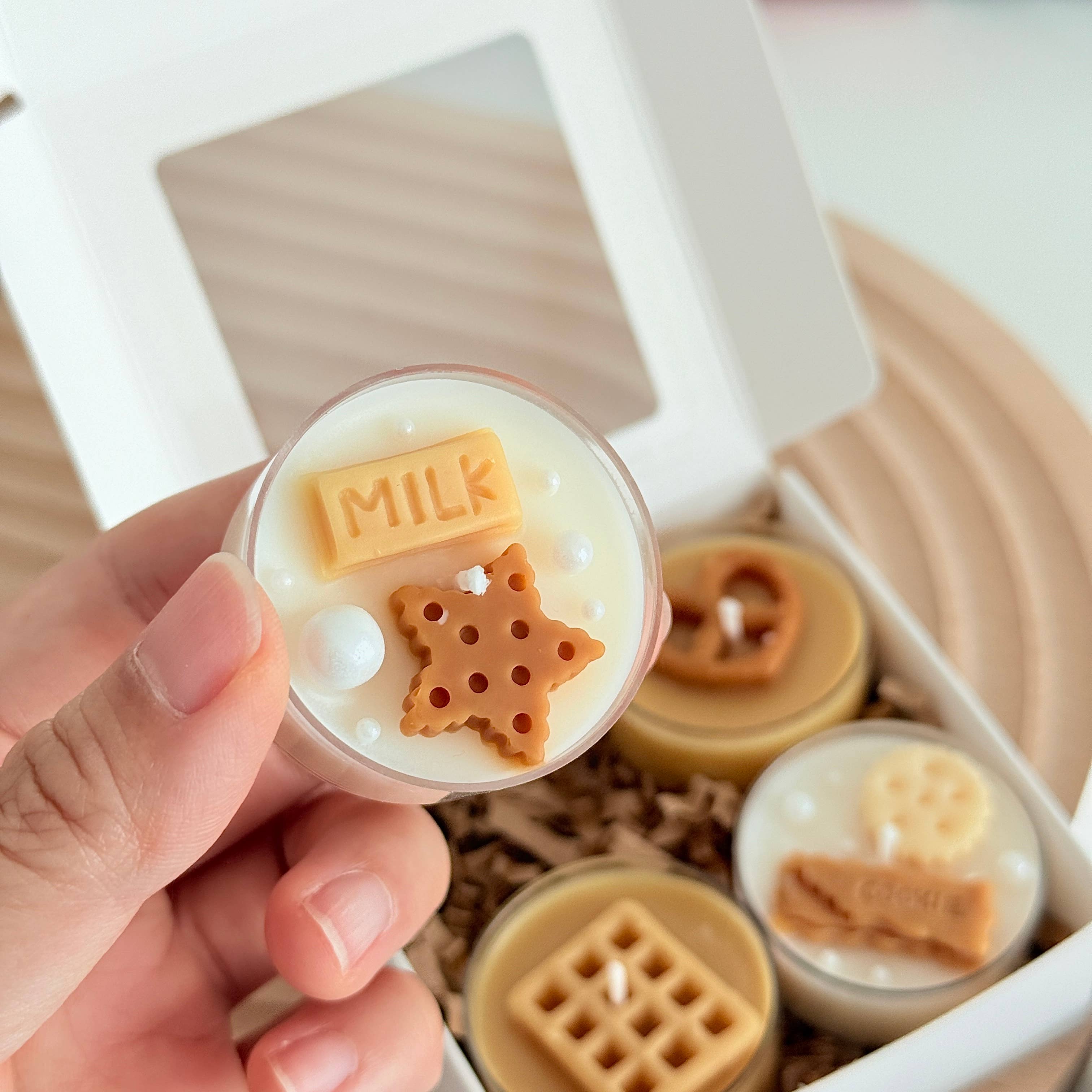 The Cutest Hits - Vente Bougies chauffe-plats - Ensemble de Bougies Chauffe-plat Parfumées Cookie2