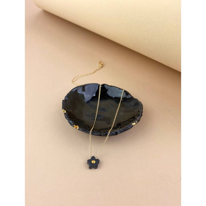 Barrow PDX - Wholesale Pendant/Charm Necklace - Mini Flower Necklace - Various Colors2