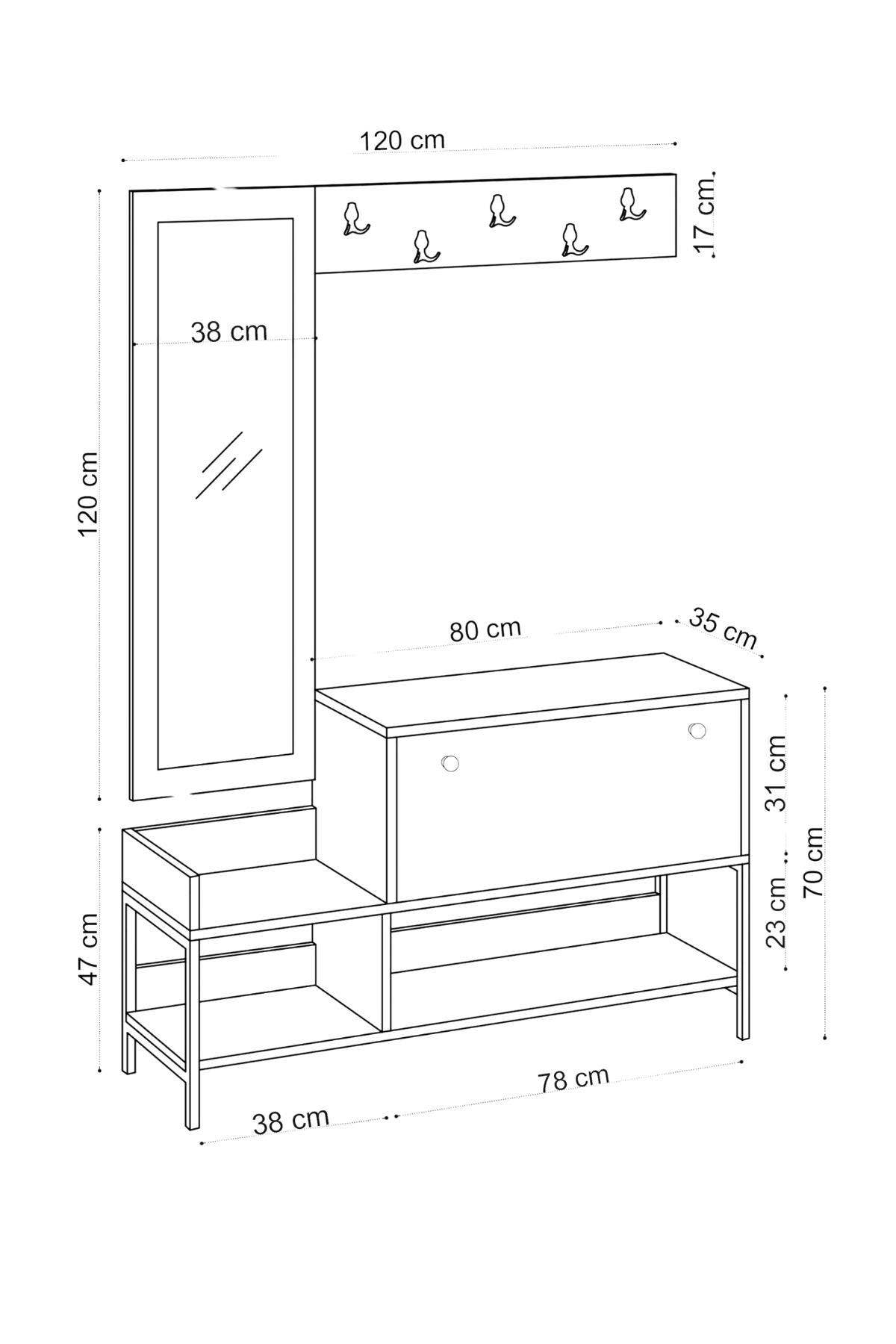 Biggbrands GmbH – wholesale Shoe rack – Decormet Nonso Shoe Cabinet Safir Oak3