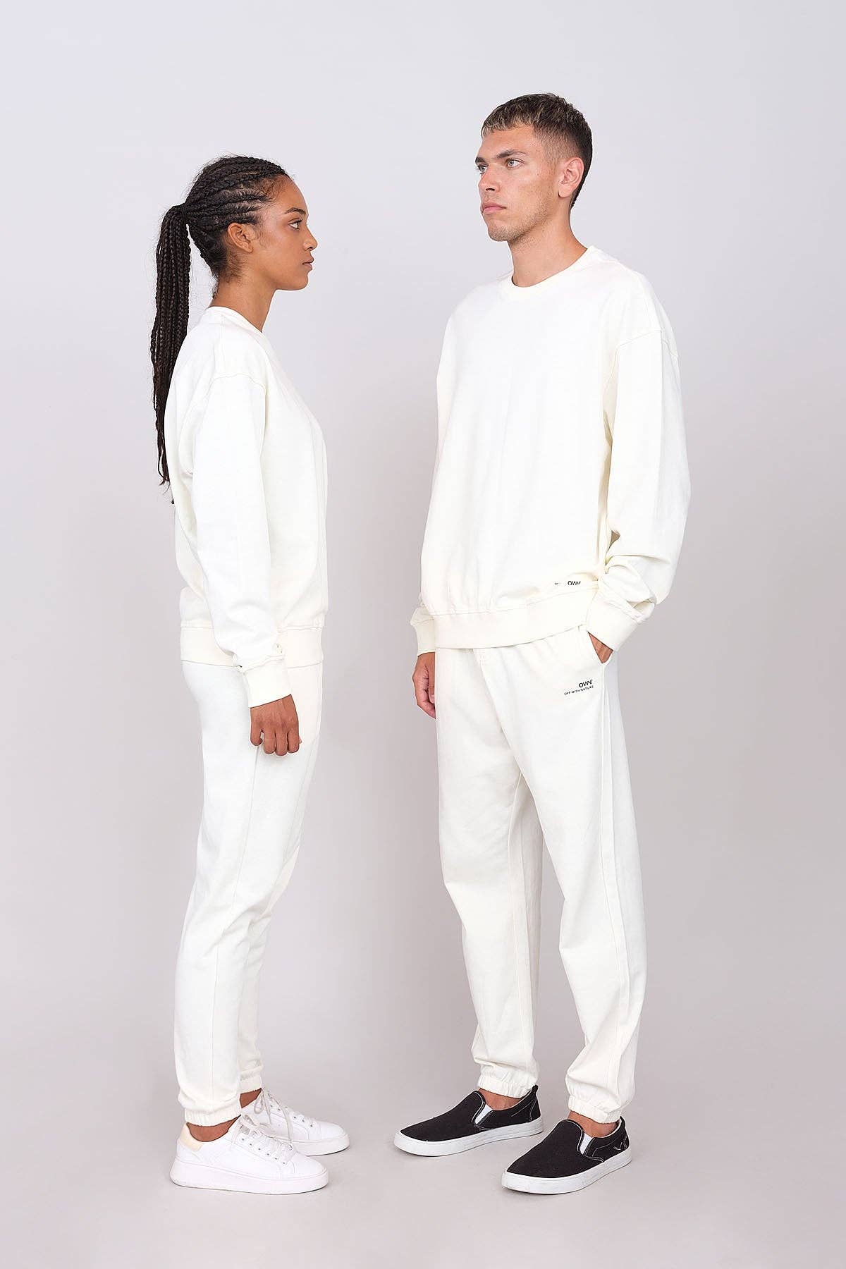 OWN OFF WITH NATURE - Wholesale Hoodie - Unisex - Unisex Oversized Crewneck Sweatshirt14