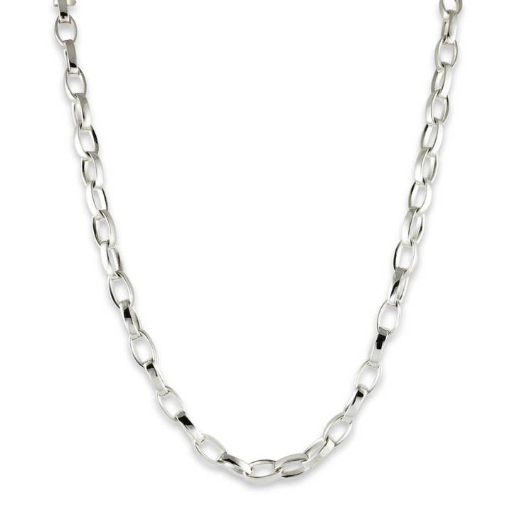 Collier (lien ouvert) en argent sterling .925 pour la vente par Zina Sterling Silver