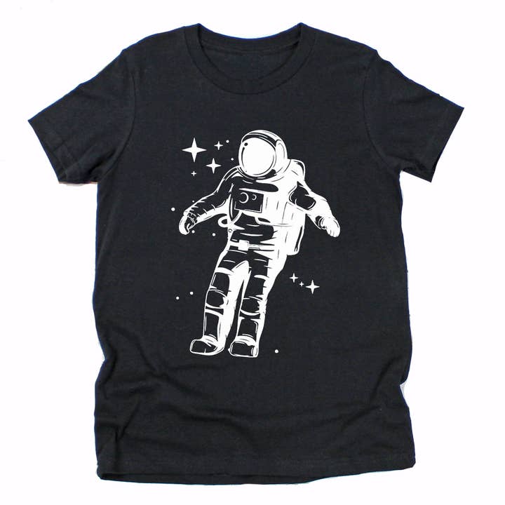Astronaut Kids Graphic Tee for wholesale by Kids By Kissed Apparel