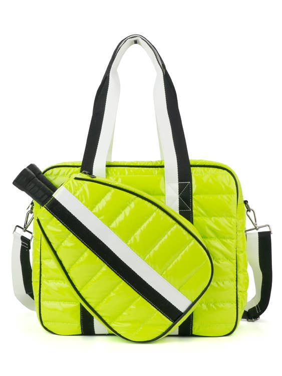 Bennett | Pickleball Puffer Duffel Sportväska | 7 Färger för wholesale av Babs + Birdie