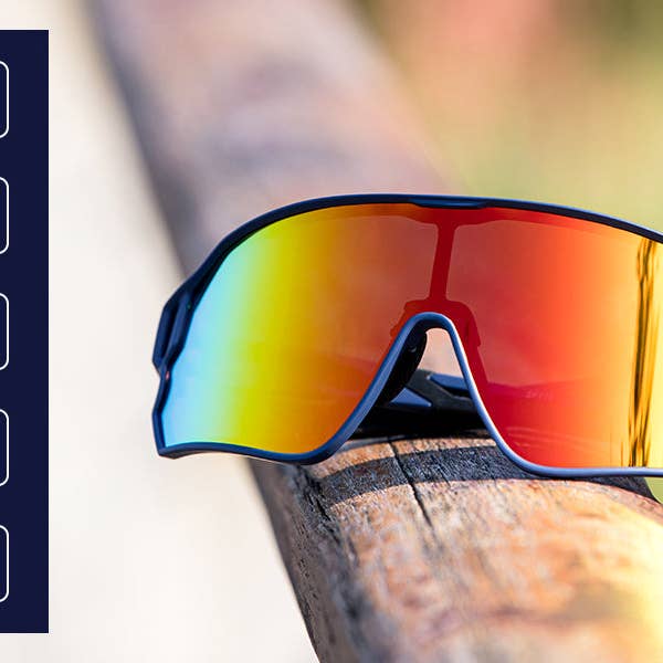 SPARE-SPECS, LLC - Wholesale Sunglasses - Unisex - ROCKBROS Polarized Full Lens Sunglasses Cycling Bicycle Glasses Outdoor Sports Eyewear UV40017