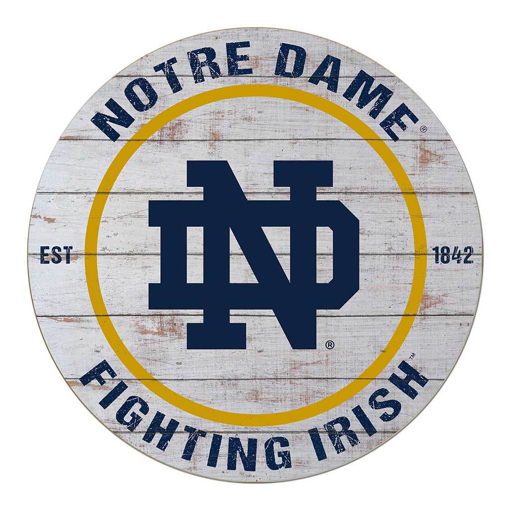 KH Sports Fan - Wholesale Sign - 20x20 Circle Notre Dame Fighting Irish0