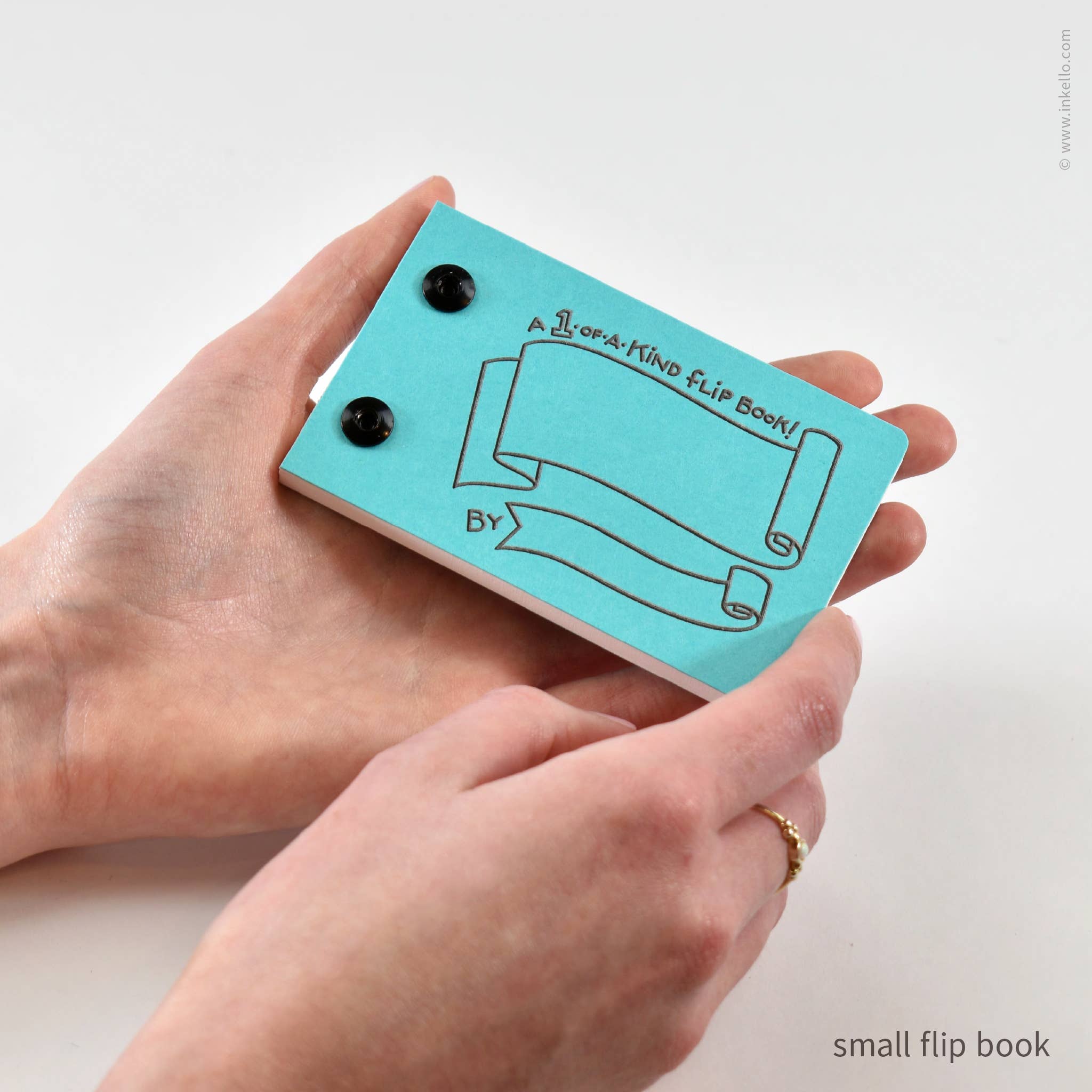 Inkello Letterpress - Vente Carnets de croquis - Livre à clapet à dessiner soi-même avec crayon (#316)7