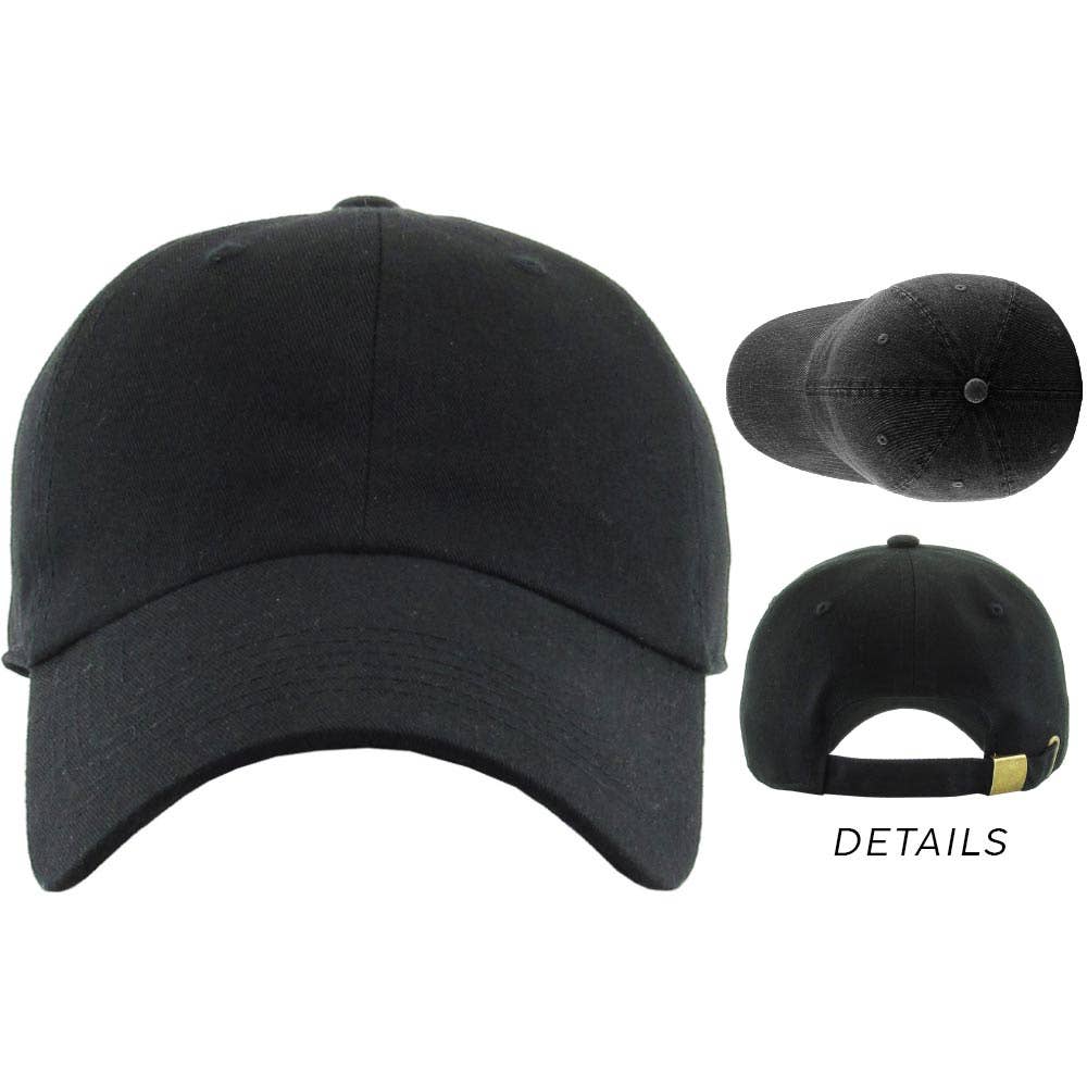 Sensibling Corp. - Wholesale Baseball Cap - Unisex - Solid Baseball Cap9