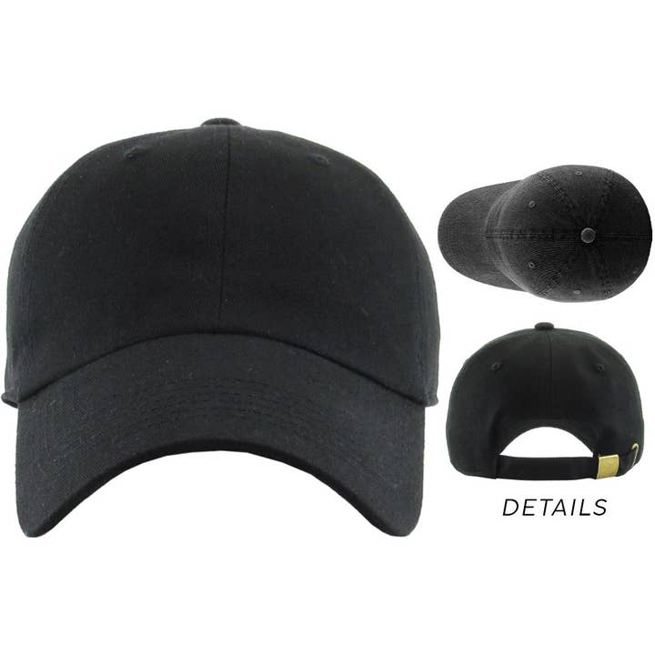 Sensibling Corp. - Wholesale Baseball Cap - Unisex - Solid Baseball Cap9