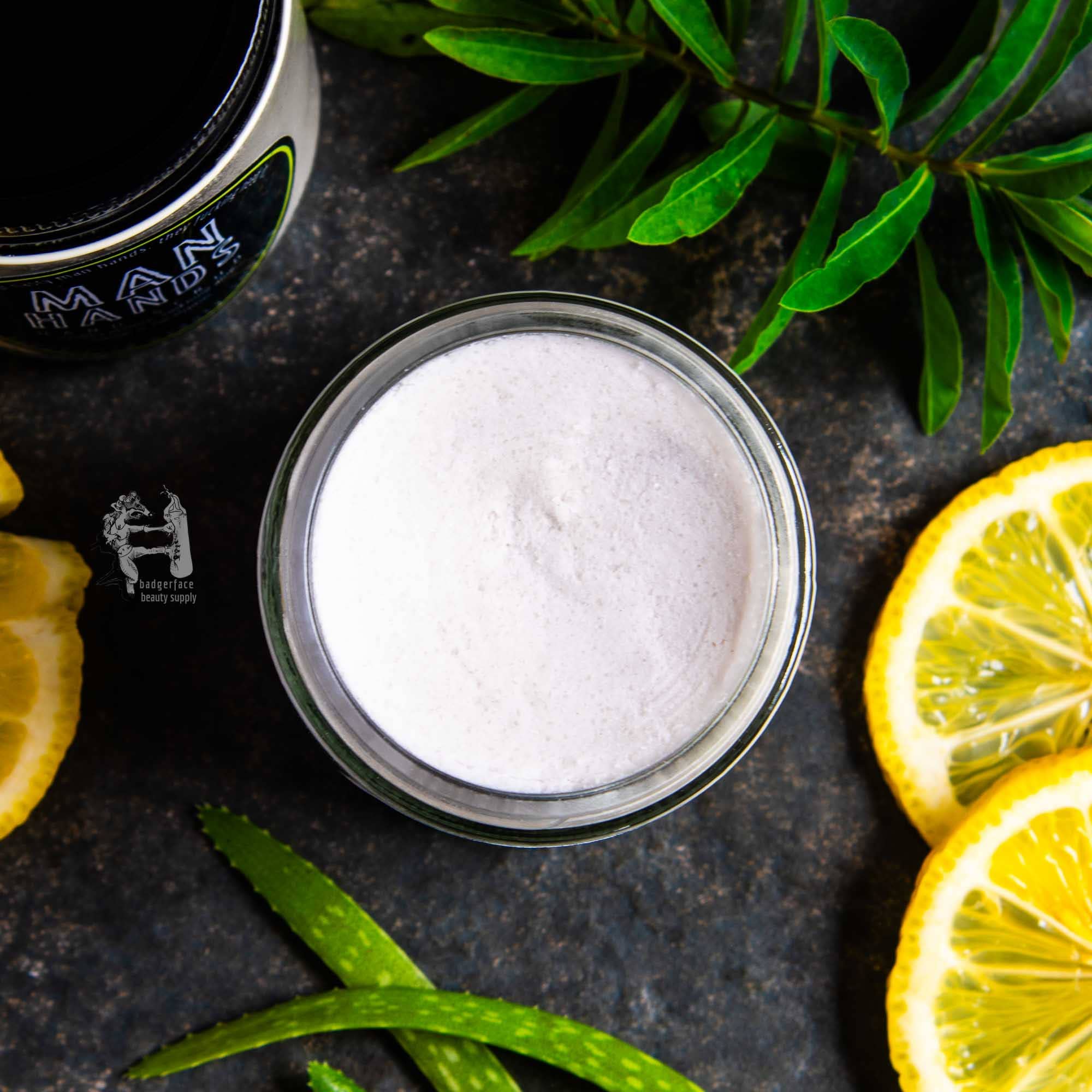 Badgerface Beauty Supply - Vente Gommage/exfoliant pour le corps – homme - Gommage pour les mains au pumice et cadeau original pour homme2