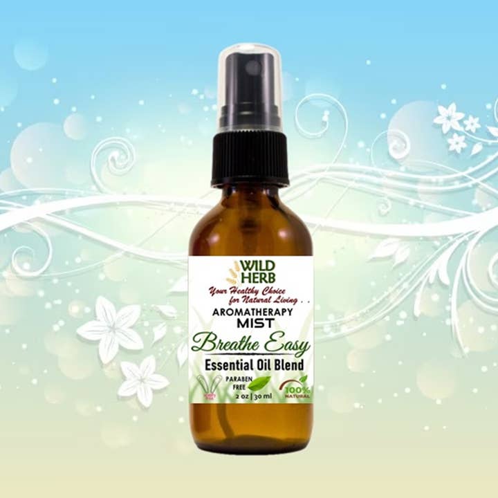 Spray Respiro Facile Testa Naso Petto Congestione Disponibile in Grande Quantità per la vendita all'ingrosso da parte di Wild Herb Soap Co