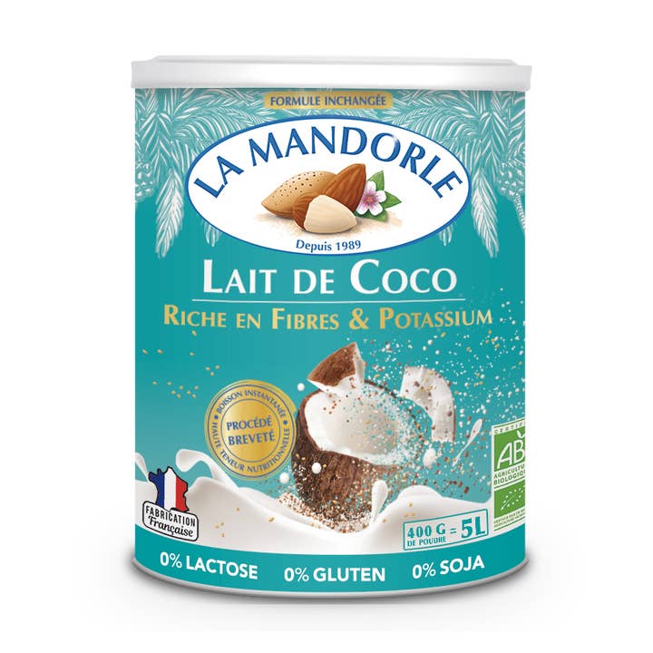 Organic coconut milk powder for wholesale by La Mandorle