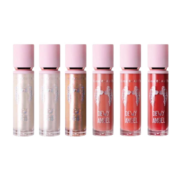 Dewy Angel Liquid Blush, Highlighter and Bronzer Collection for wholesale by XIME BEAUTY