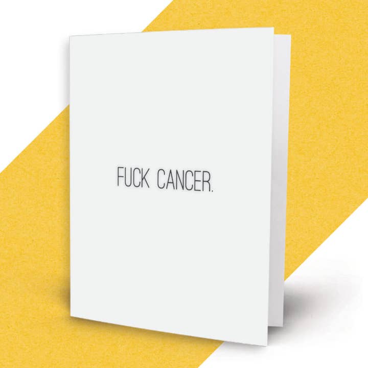 Cancer Card for wholesale by Middle Child Made