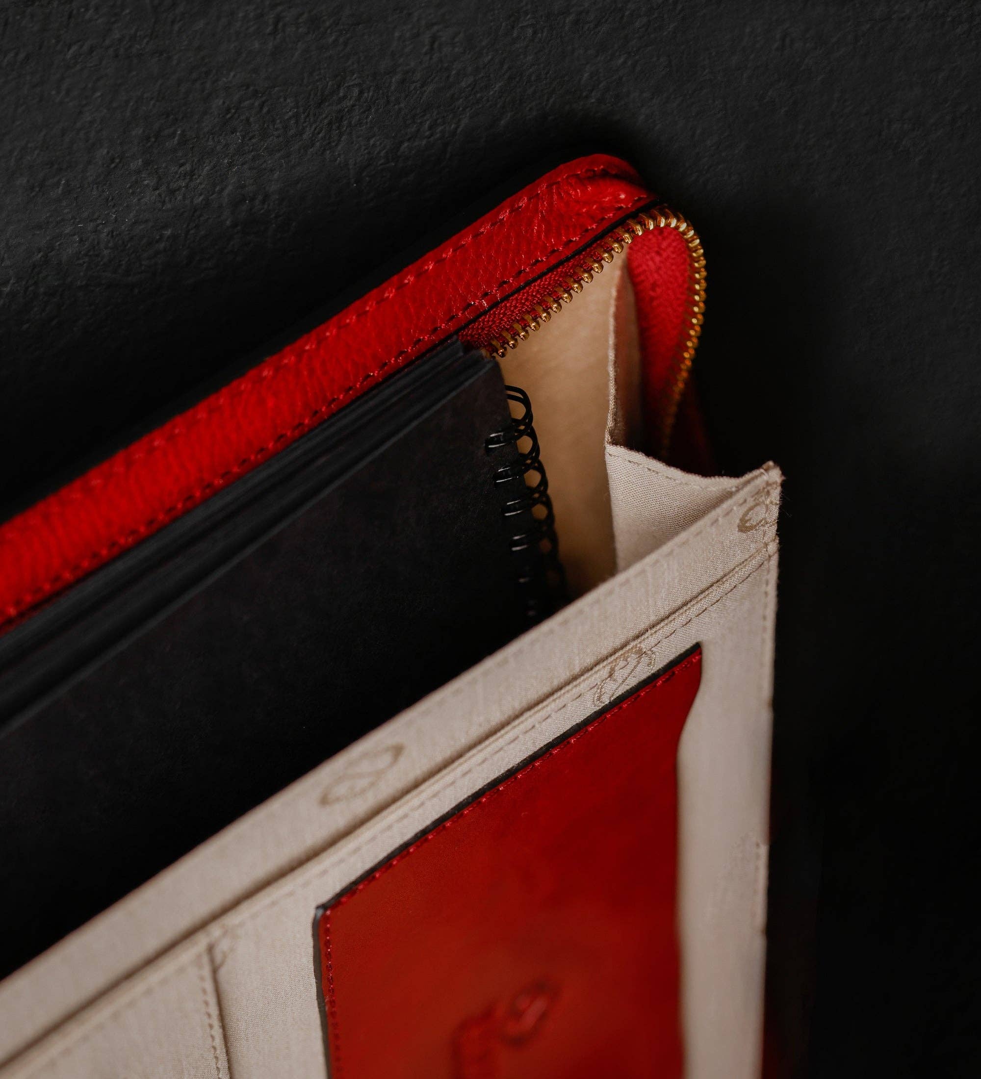 Time Resistance – wholesale Mappar – Lädermapp för A4-dokument - Candide19