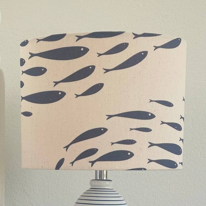 Natural Shoal of Fish Lamp Shade - Small for wholesale by SeaKisses
