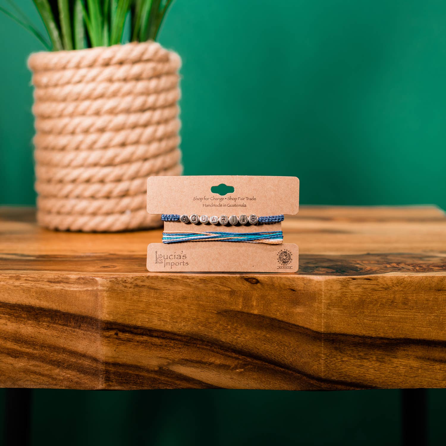 Lucia's Imports - Vendita all'ingrosso Parure di gioielli - Bracciale Zodiaco Acquario3