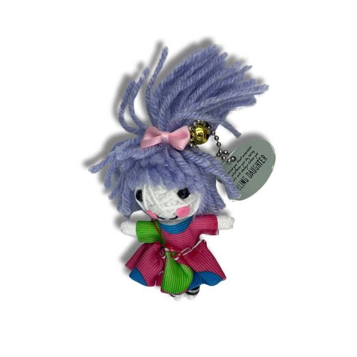 The H&H Group - Wholesale Keychain - Women's - Darling Daughter - Watchover Voodoo Dolls - Keychain