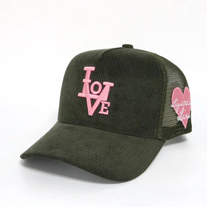 'Olive 2.0' LOVE ™️ Snapback pour la vente par Lightning Line