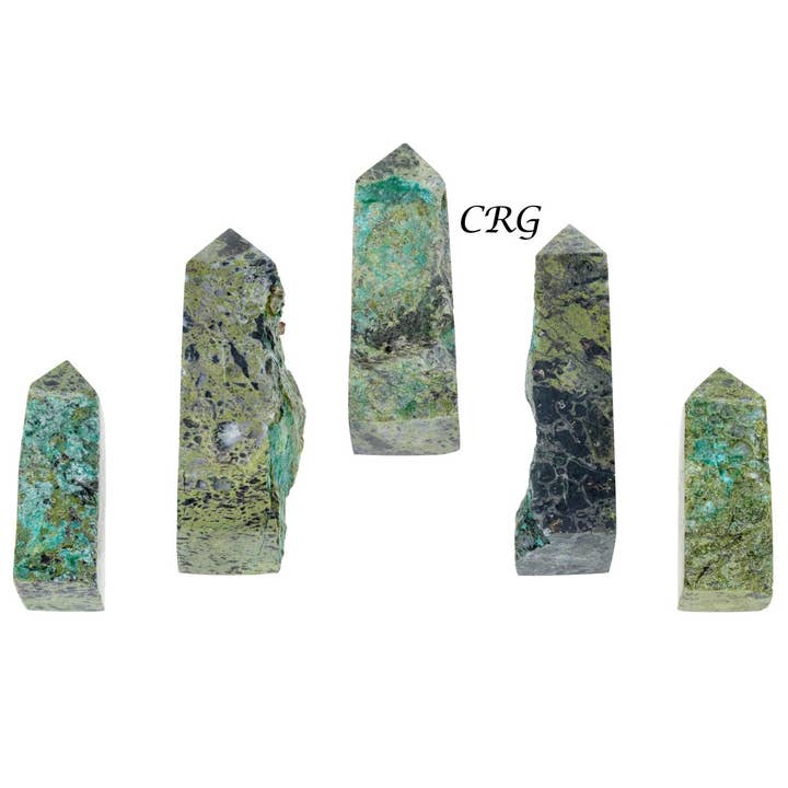 Crystal River Gems LLC - Wholesale Spiritual Stone/Crystal - Dioptase Points 1 Lb.2
