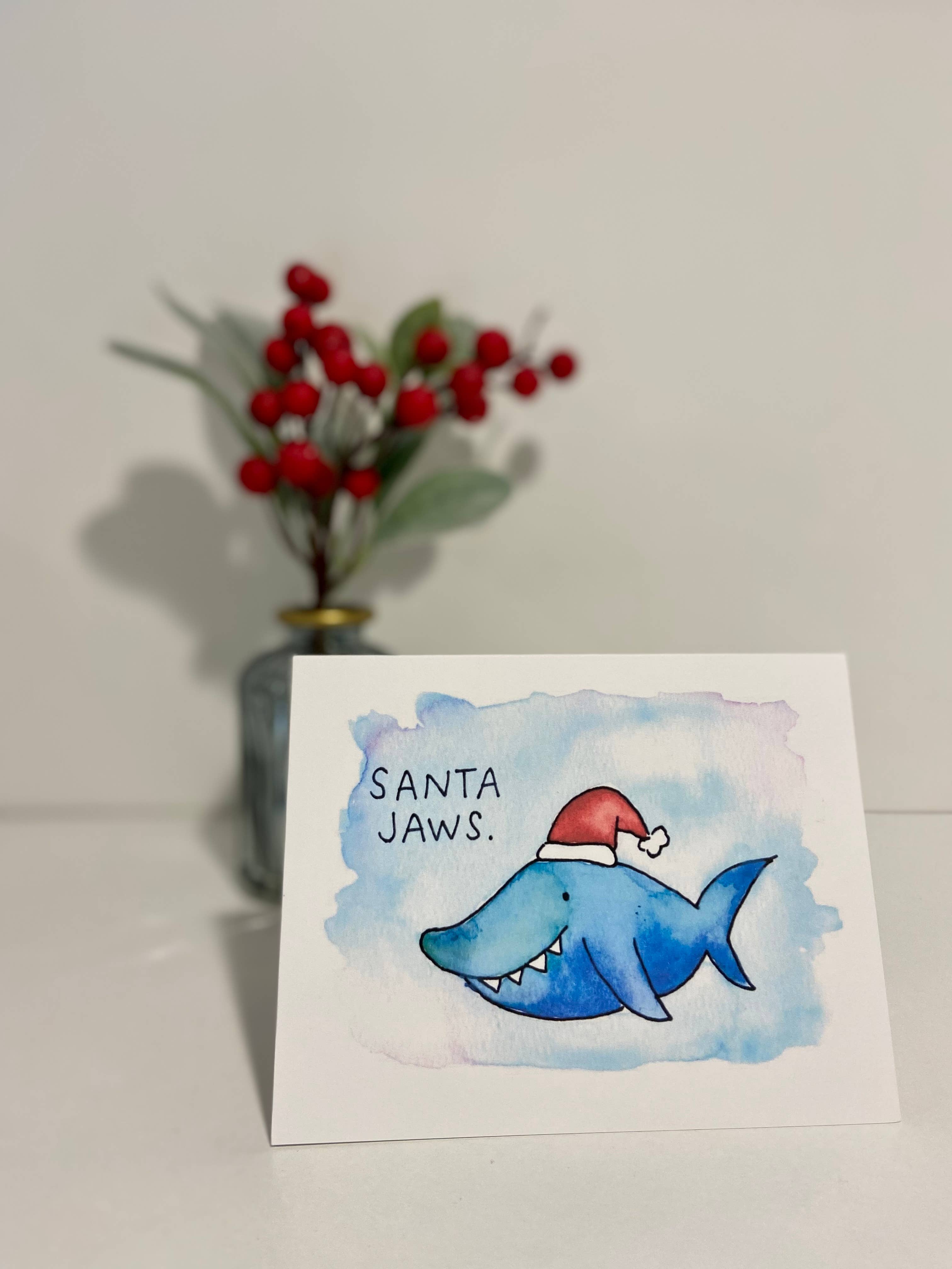 Ink + Splash - Wholesale Christmas Card - Assorted 6 Pack - Holiday Pun Series3