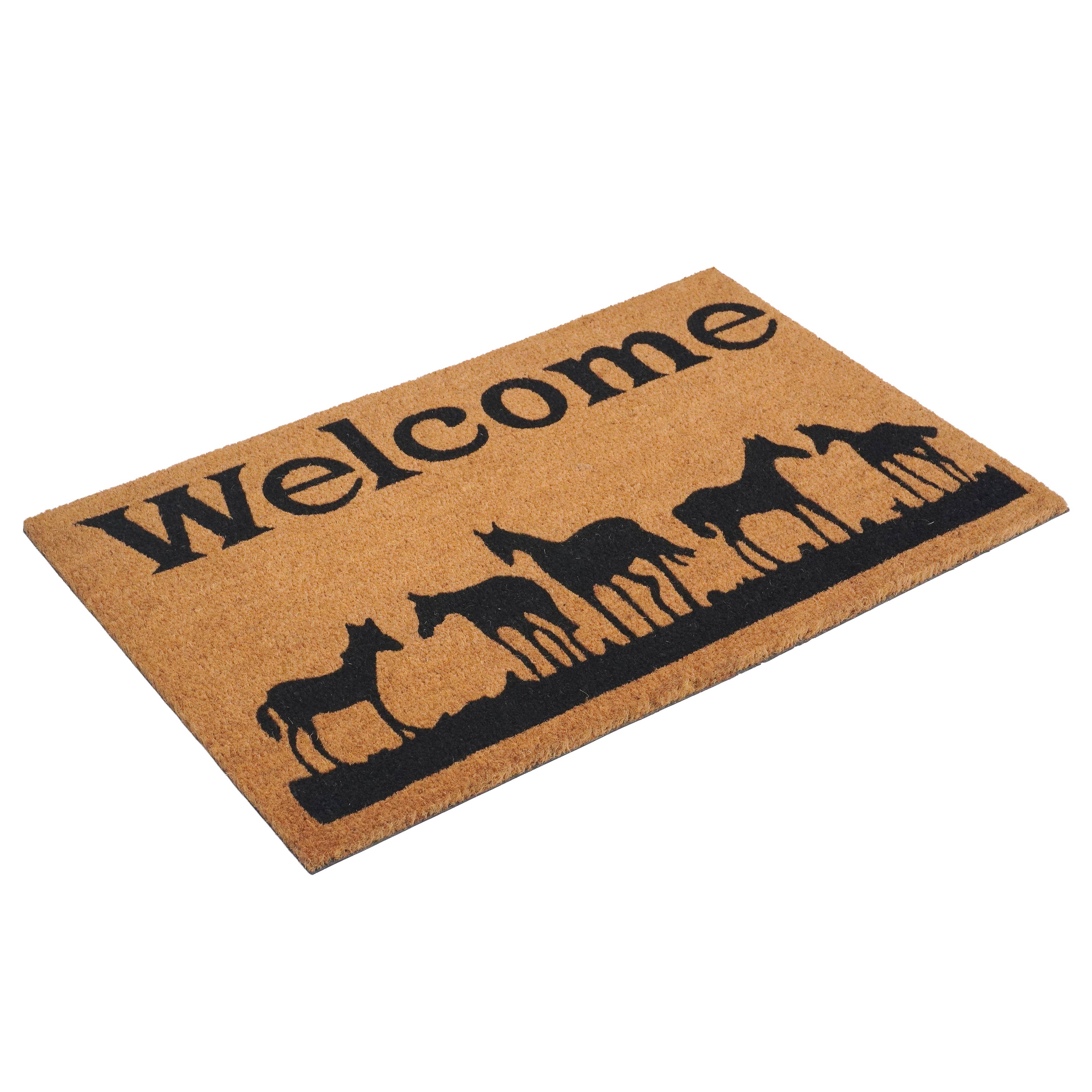 Calloway Mills - Wholesale Door Mat - Horses Welcome Western Doormat4