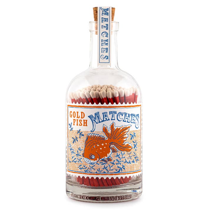 Guldfisk | Glasflaska - Säkerhetsmatcher för wholesale av Archivist Gallery | Europe