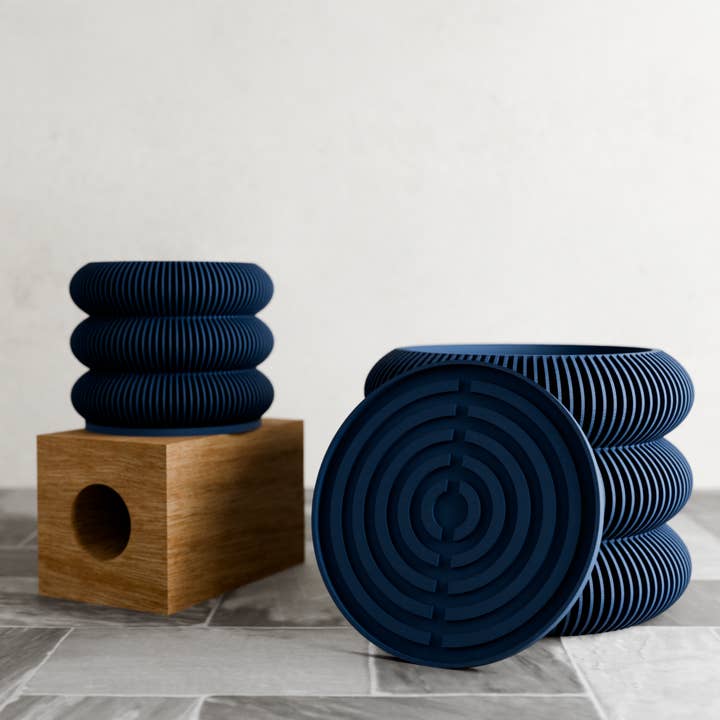 Modernized Pottery - Wholesale Plant Pot - Triple BUBBLES Planter