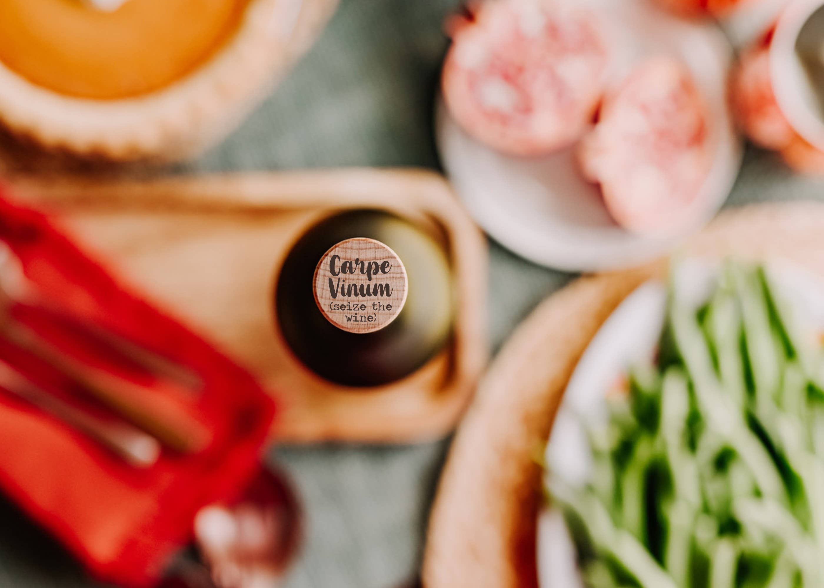 The Lillie Pad - Wholesale Wine Stopper - Engraved Funny Wine Bottle Stoppers - Pack of 4 Toppers2